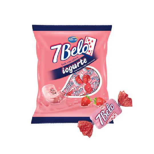 Bala 7 Belo Iogurte Arcor (500g)